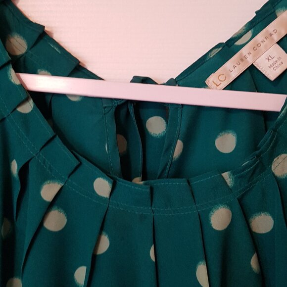 LC Lauren Conrad Women's Short Sleeve Swing Top ~ Size XL ~ EUC ~ - Picture 4 of 5